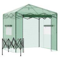 Outsunny Portable Folding Pop-up Walk-in Greenhouse