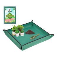 Repotting Mat for Indoor Plants 29 Waterproof Oxford Fabric Plant Mat for Mess Control and Transplanting