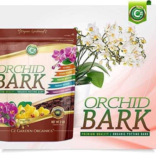 Orchid Potting Bark Made in USA Premium Garden Soil Amendment Mix for Proper Root Development of Phalaenopsis - Image 4