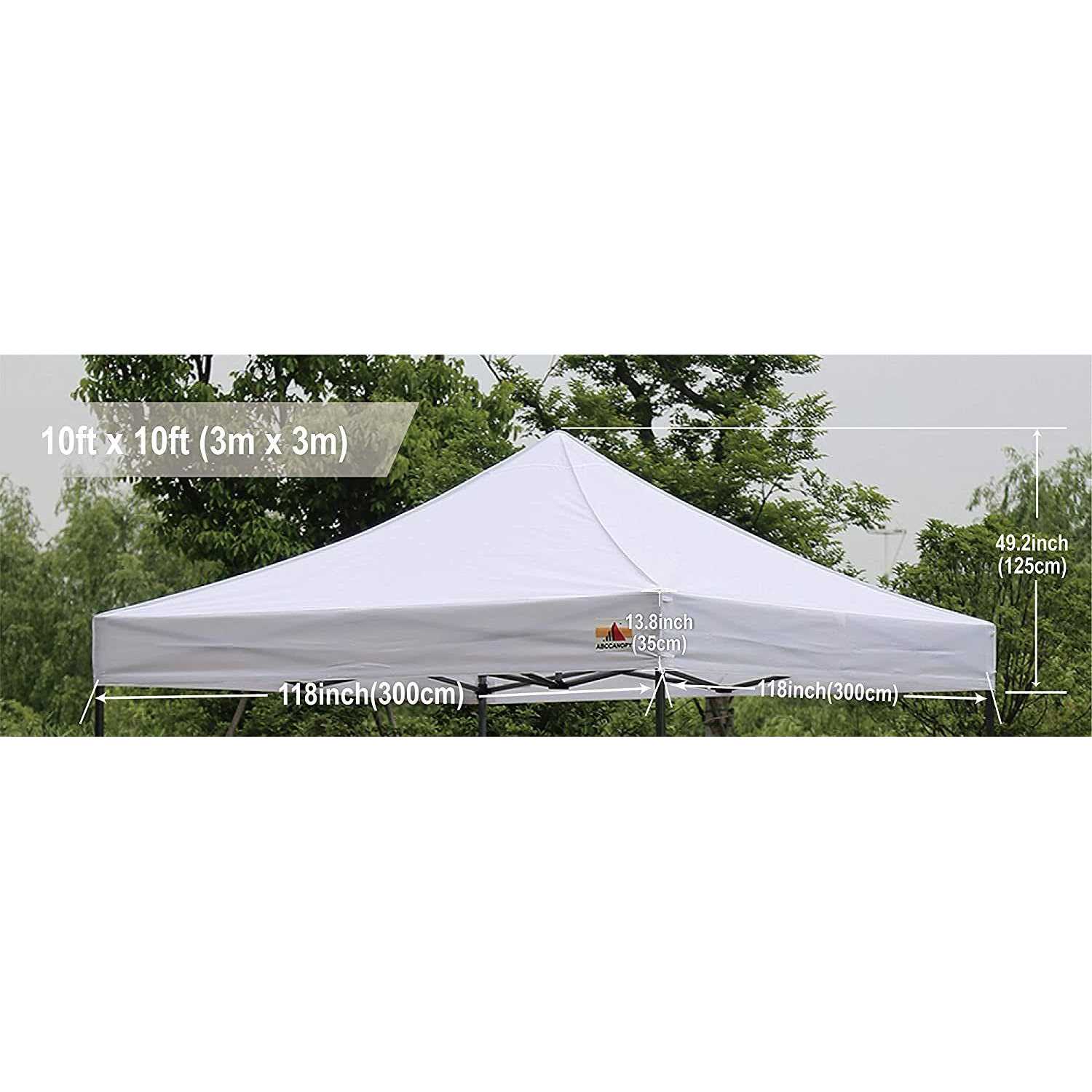 Abccanopy Replacement Canopy Top for Pop Up Canopy Tent - Image 2