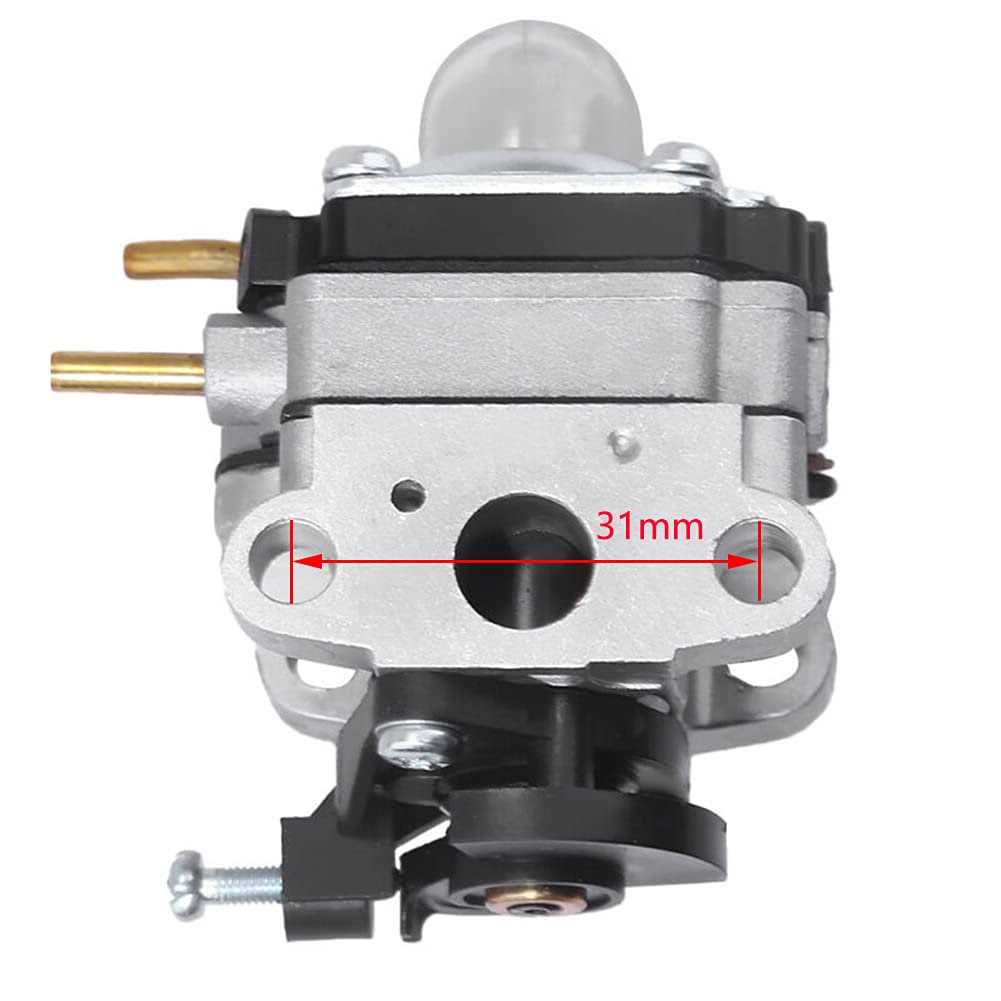 753-06258A Carburetor for Ryobi RY252CS RY253SS RY251PH RY254BC 2 Cycle 25cc Gas String Trimmer Craftsman MTD Cultivator Edger Engine Carb with Air - Image 2