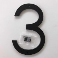8 inch Large Modern House Numbers
