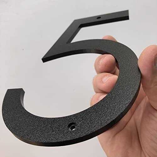 8 inch Large Modern House Numbers - Image 2