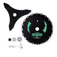 ACEBINTE 9 x 20t Chainsaw Tooth Brush Blades Kit Cutter Trimmer Weed Eater Blade