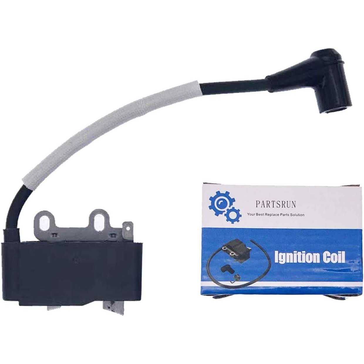 Partsrun Ignition Coil with Boot Replaces Echo Srm210 Srm225 Gt200 Hc150 Pb-255ln Pb-251 Es255 Pb265ln Blower OEM #A411000290 A411000130 A411000140
