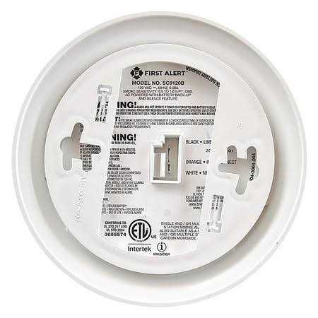 BRK First Alert SC9120B Smoke & Carbon Monoxide Alarm - Image 2