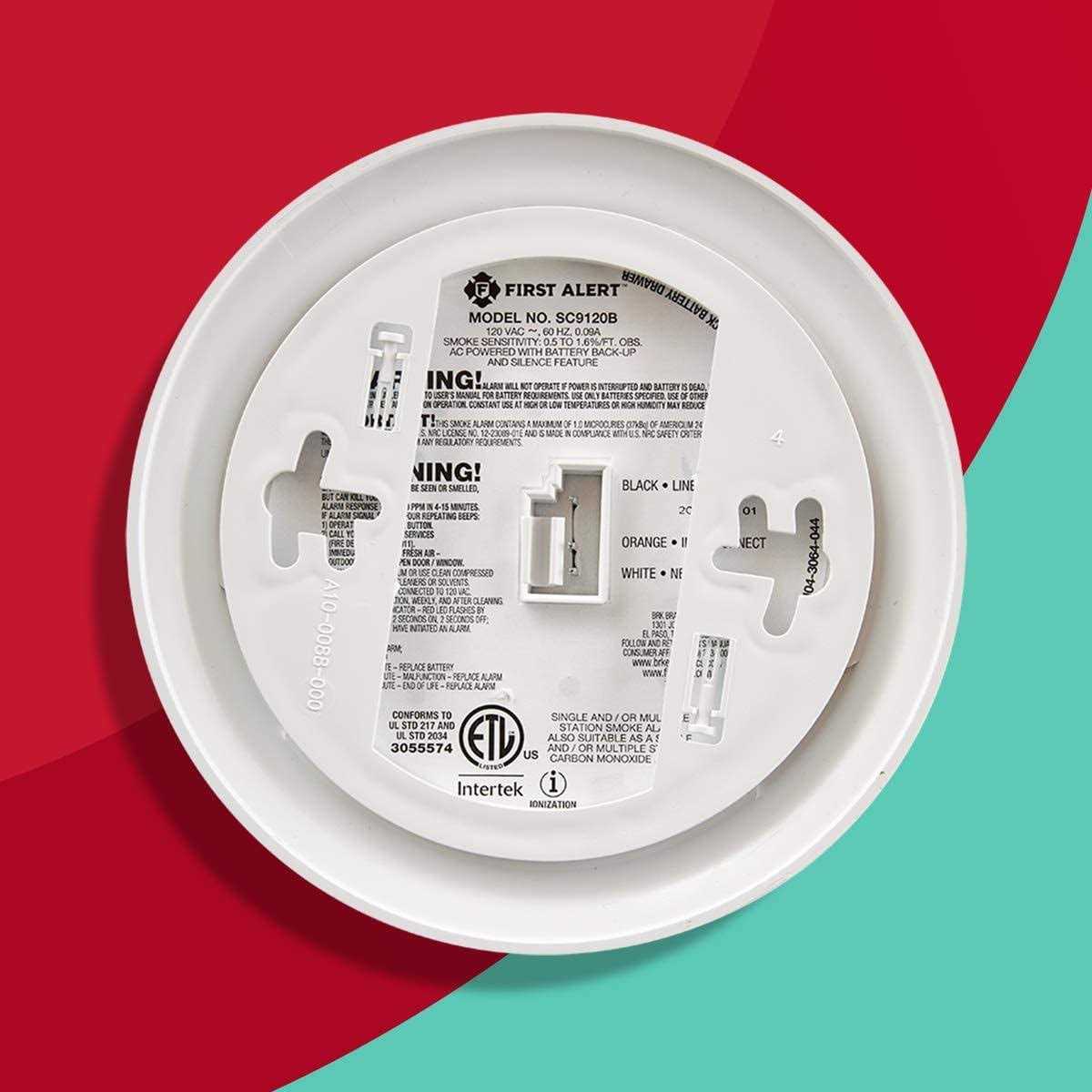 BRK First Alert SC9120B Smoke & Carbon Monoxide Alarm - Image 2