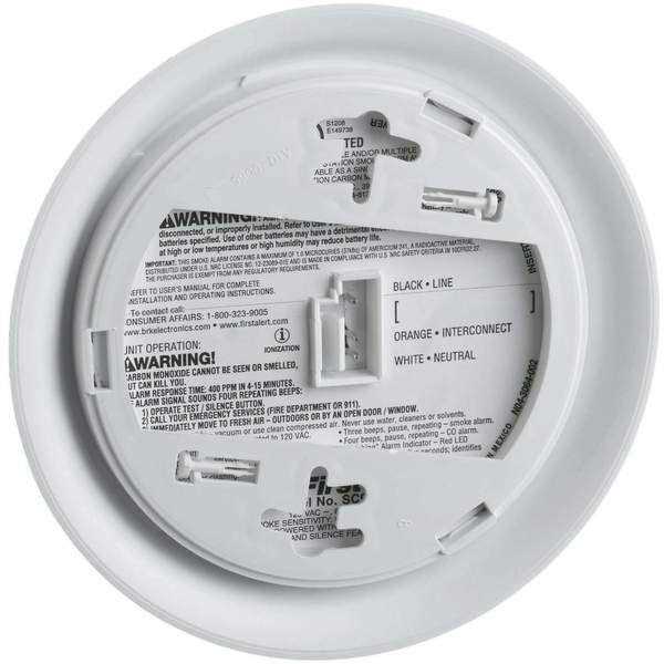 BRK First Alert SC9120B Smoke & Carbon Monoxide Alarm - Image 5