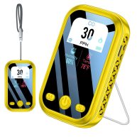 CEKKIENA Carbon Monoxide Detector Portable Mini Air Quality Monitor with Lanyard Smoke Alarm CO Gas Meter Temperature Humidity Sensor