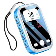 CEKKIENA Carbon Monoxide Detector Portable Mini Air Quality Monitor with Lanyard Smoke Alarm CO Gas Meter Temperature Humidity Sensor