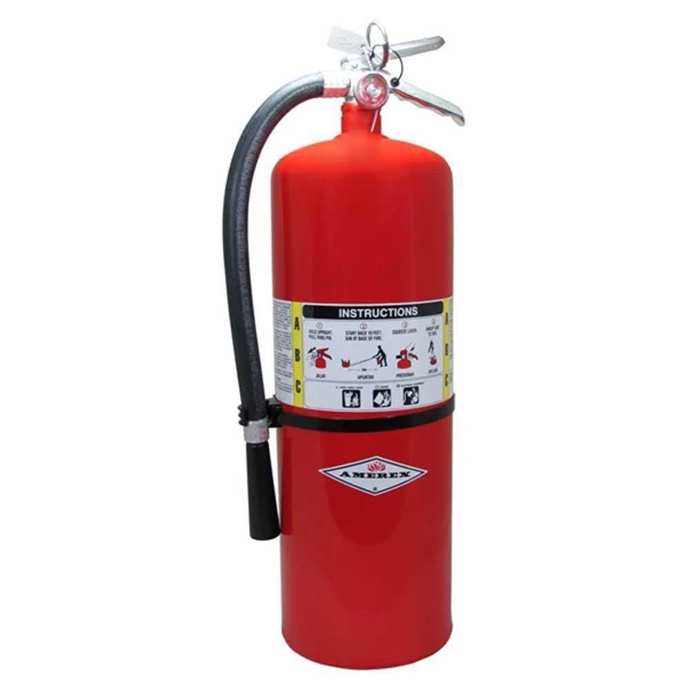 Amerex A411 20 lb. ABC Class Dry Chemical Fire Extinguisher
