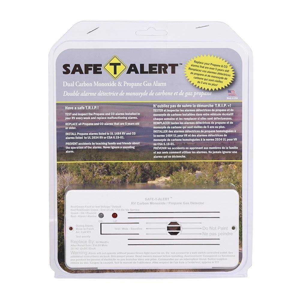 MTI Industries 70-742-R-WT-KIT Carbon Monoxide Propane Alarm White - Image 2