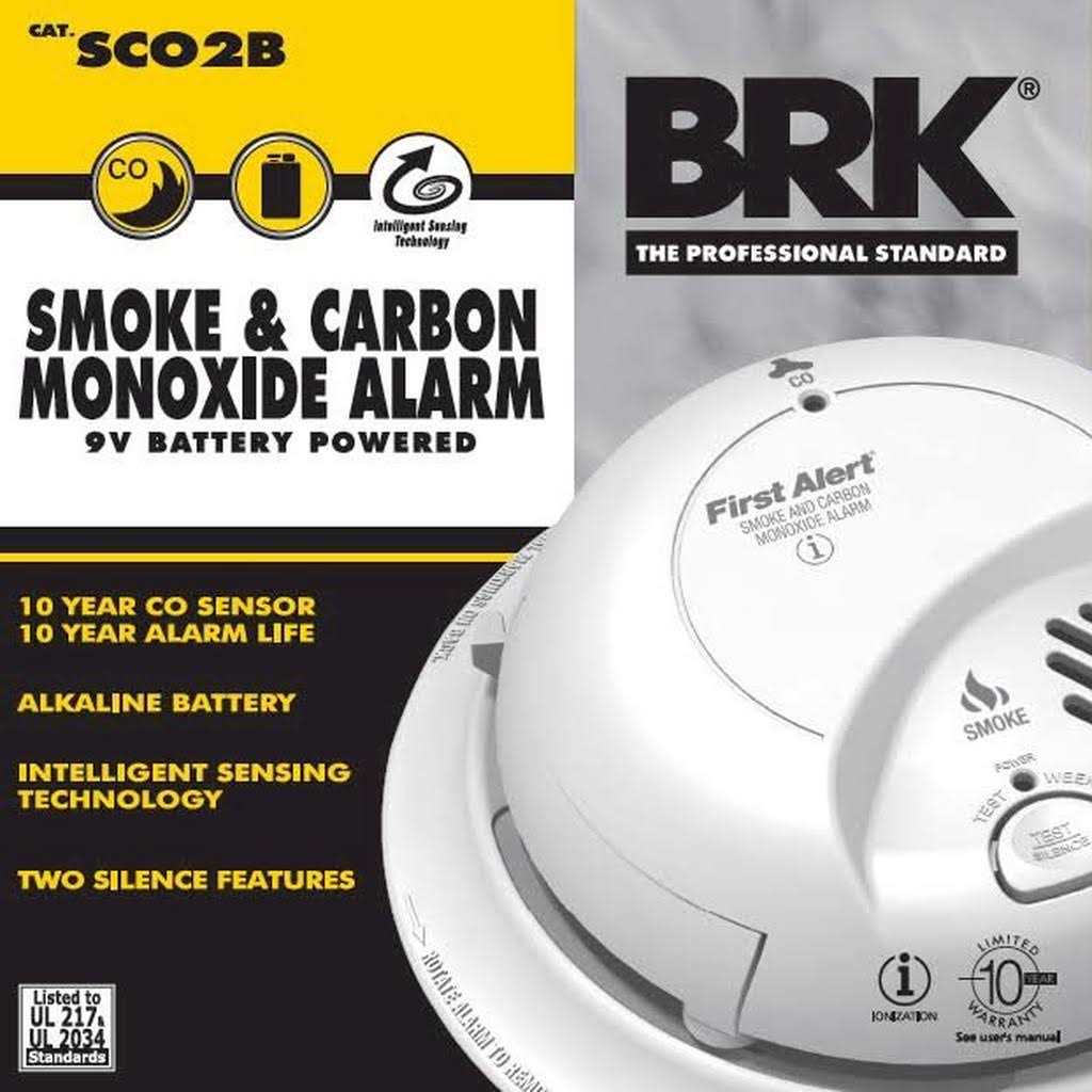 BRK First Alert – SCO2B Battery Powered Smoke & Carbon Monoxide Alarm, 1 - Image 4