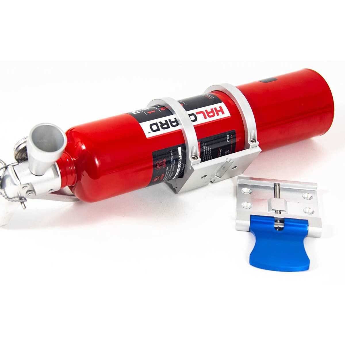 Course Motorsports Cam-lock Fire Extinguisher Quick Release – For High Vibration Applications Aluminum / Black - Image 2