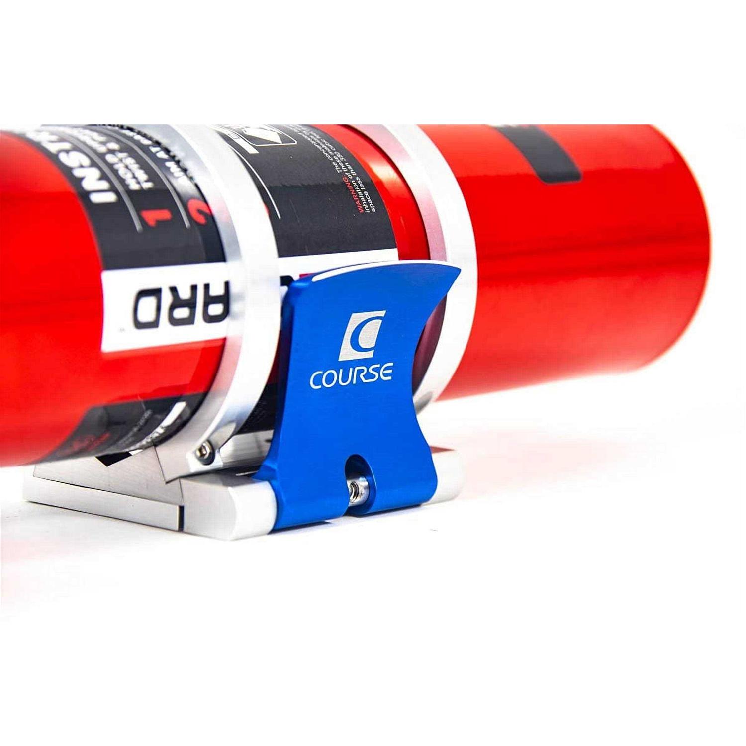 Course Motorsports Cam-lock Fire Extinguisher Quick Release – For High Vibration Applications Aluminum / Black - Image 3