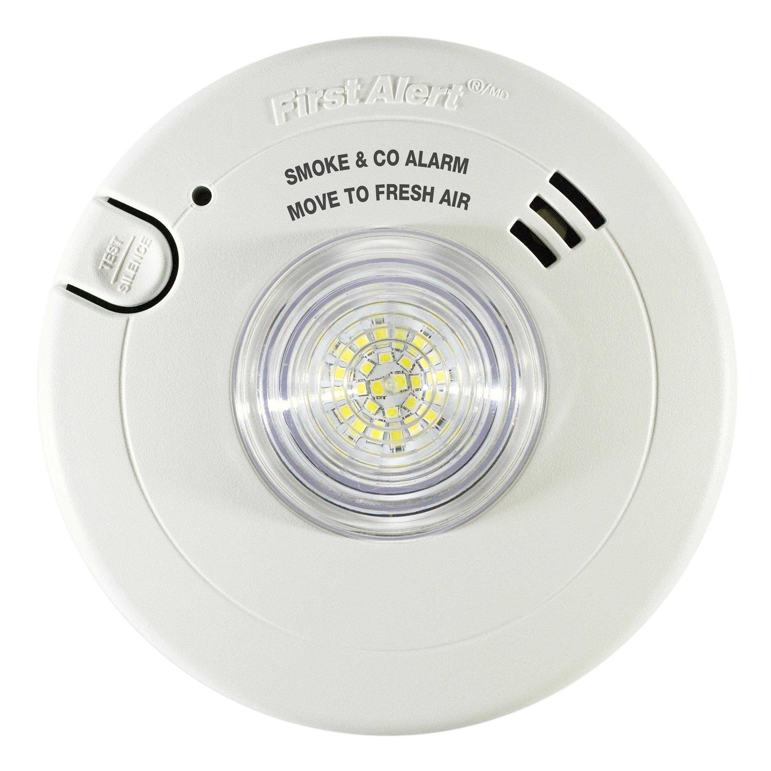 BRK Smoke & Carbon Monoxide Alarm with LED Strobe - Image 4