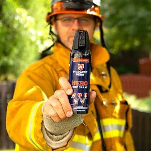 Prepared Hero Fire Spray Mini Fire Extinguishers for House Car Garage - Image 4
