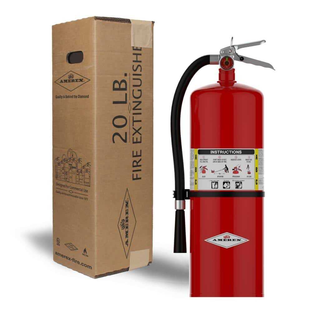 Amerex A411 20lb ABC Dry Chemical Class A B C Fire Extinguisher - Image 4