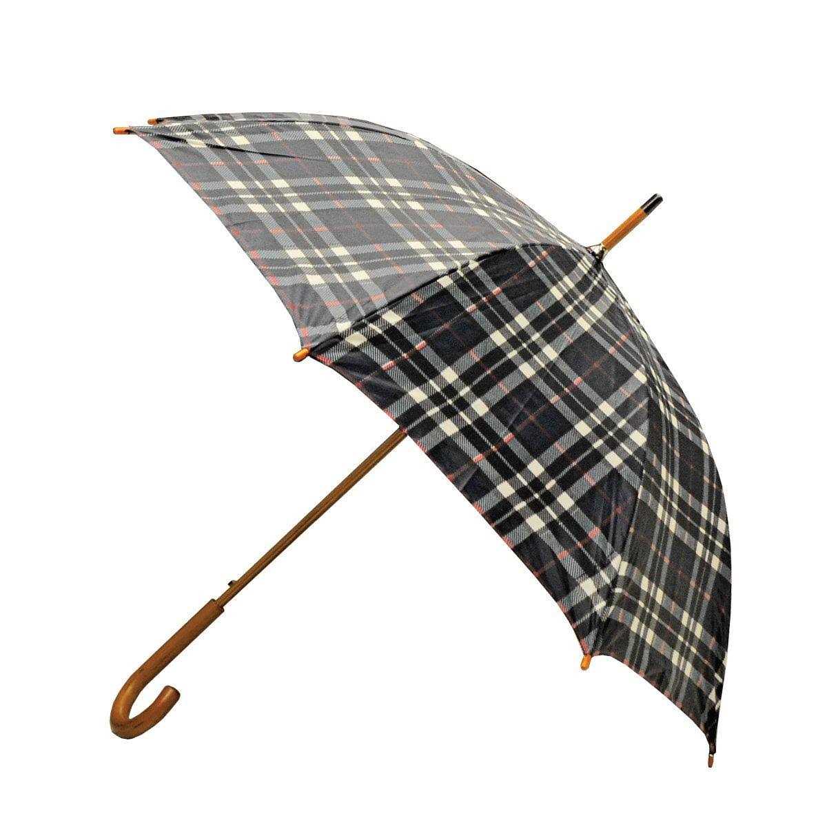 Rainbrella Classic Auto Open Umbrella with Real Wooden Handle - Image 2