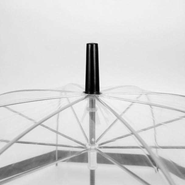 Parquet See-Thru-Bubble Wind-Resistant Premium Umbrella UC18 Clear - Image 4