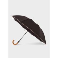 Paul Smith Black Signature Stripe Border Umbrella