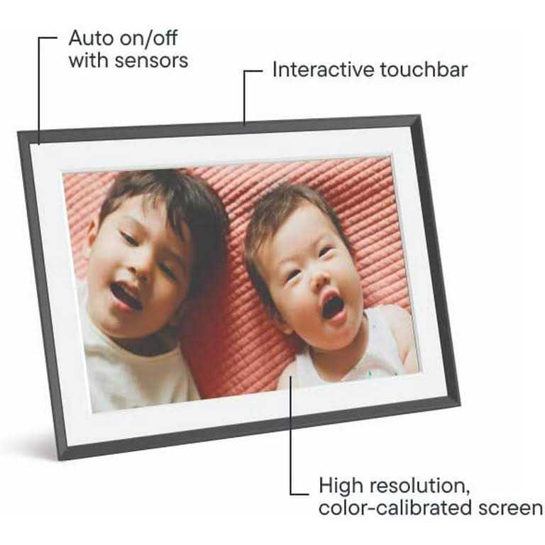Aura Carver 10.1 Digital Photo Frame Matte - Image 3