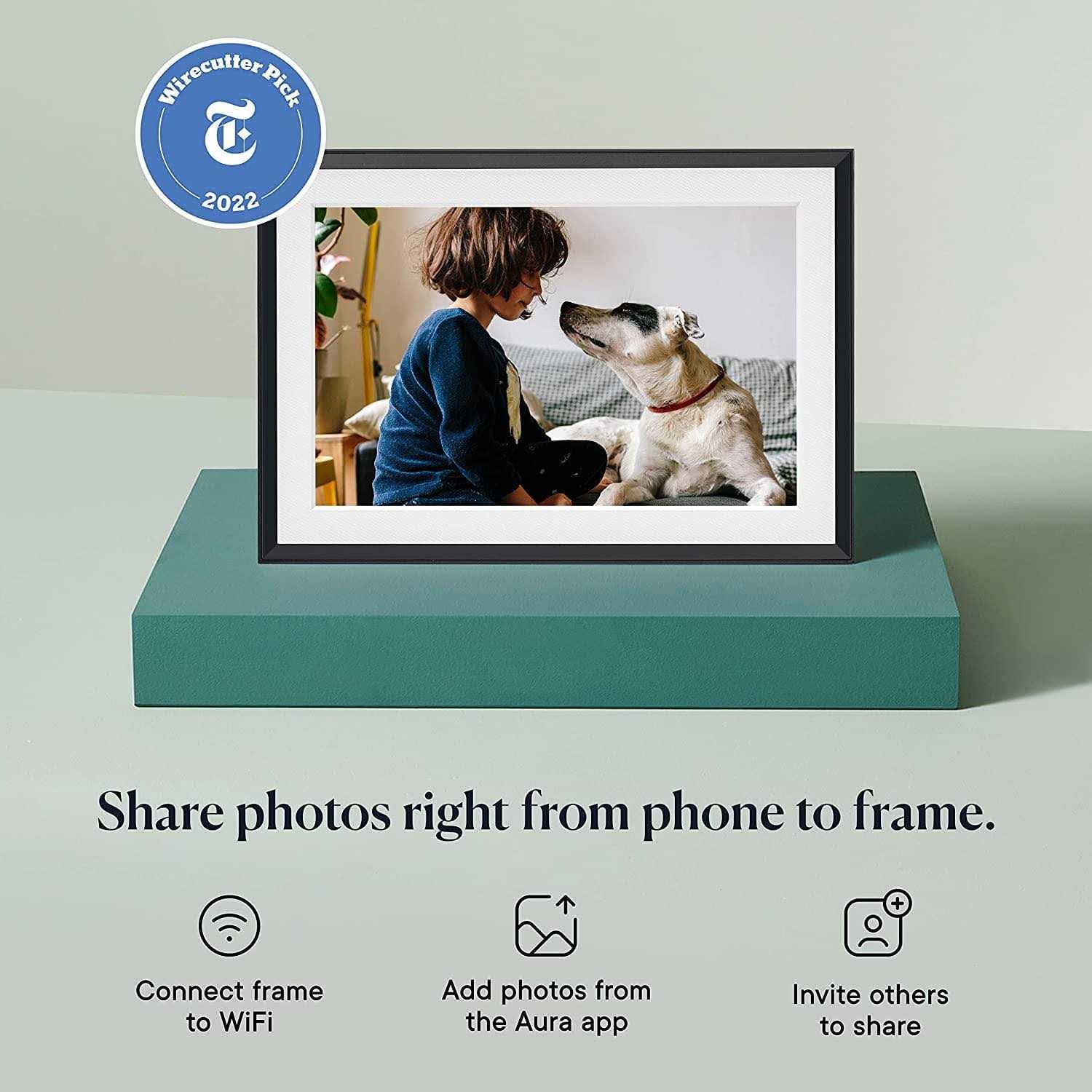 Aura Carver 10.1 Digital Photo Frame Matte - Image 5