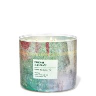 Bath & Body Works Accents Fresh Balsam 3 Wick Candle