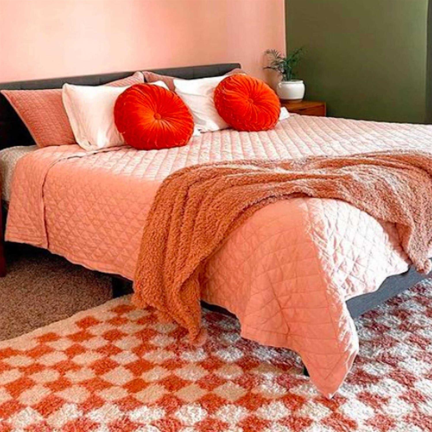 Balta Covey Plush Checkered Thick Shag Area Rug - Image 3