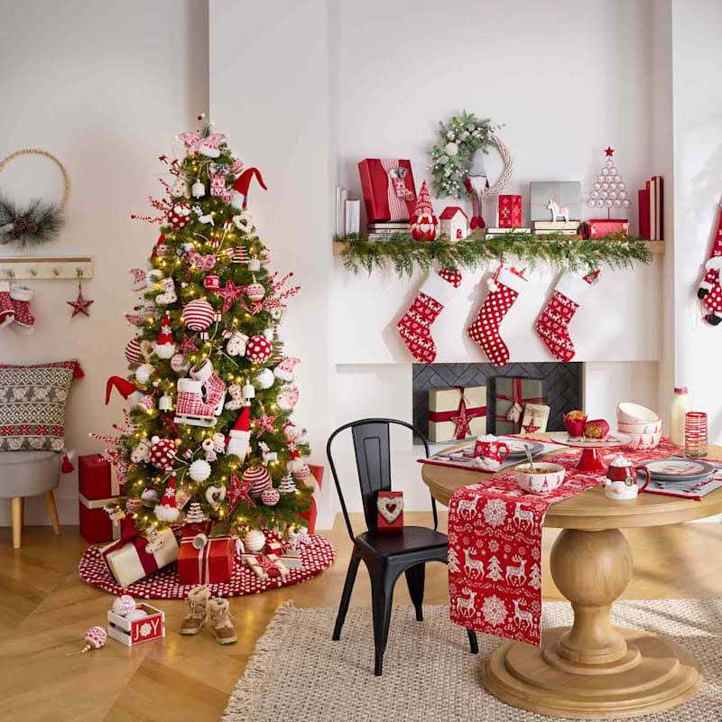 At Home Cedar Greenery Garland - Image 3