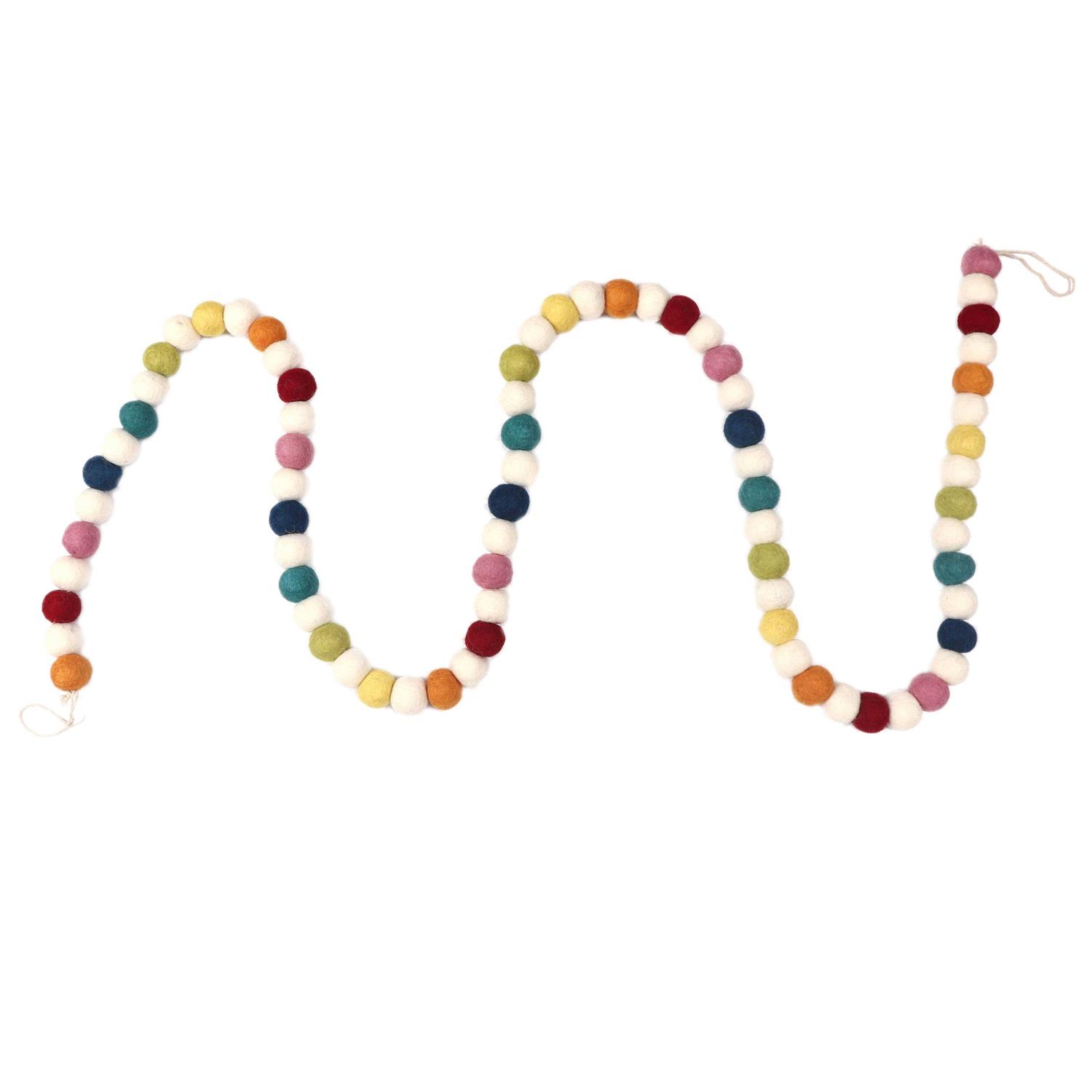 Ashland Felt Pom Pom Garland - Image 4