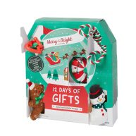 Pet Holiday Merry & Bright Collection Holiday Advent Calendar Green Dog Toy