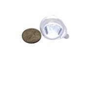 24 Fillable 30mm Clear Plastic Ball Ornament