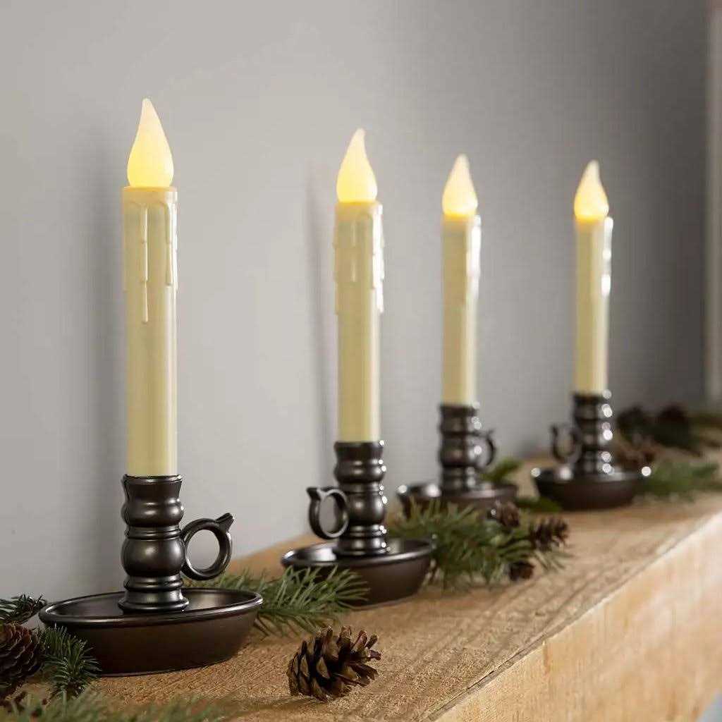Plow Hearth Battery-Operated LED Window Candles - Image 3