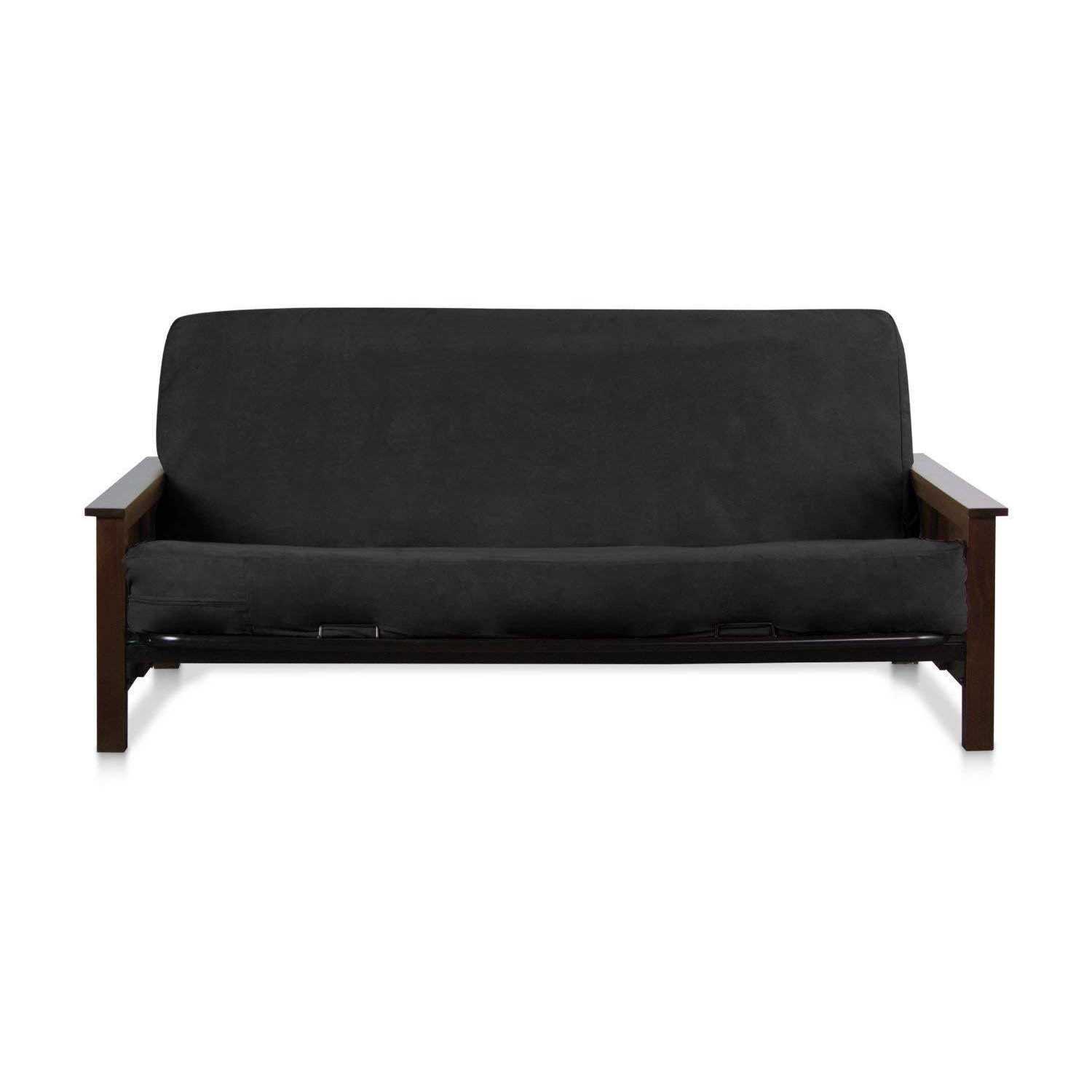 Octorose Full Size Bonded Micro Suede Futon Cover