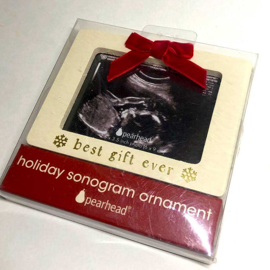 Pearhead Holiday Sonogram Ornament - Image 3