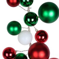 6ft Red Ball Garland by Ashland