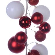6ft Red Ball Garland by Ashland