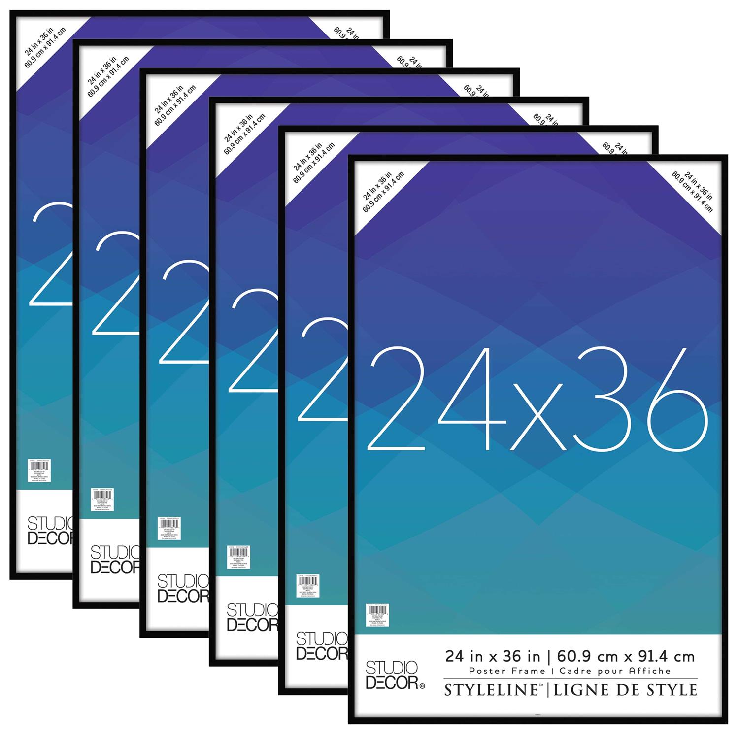 6 Pack Poster Frame Styleline by Studio Dcor - Image 2