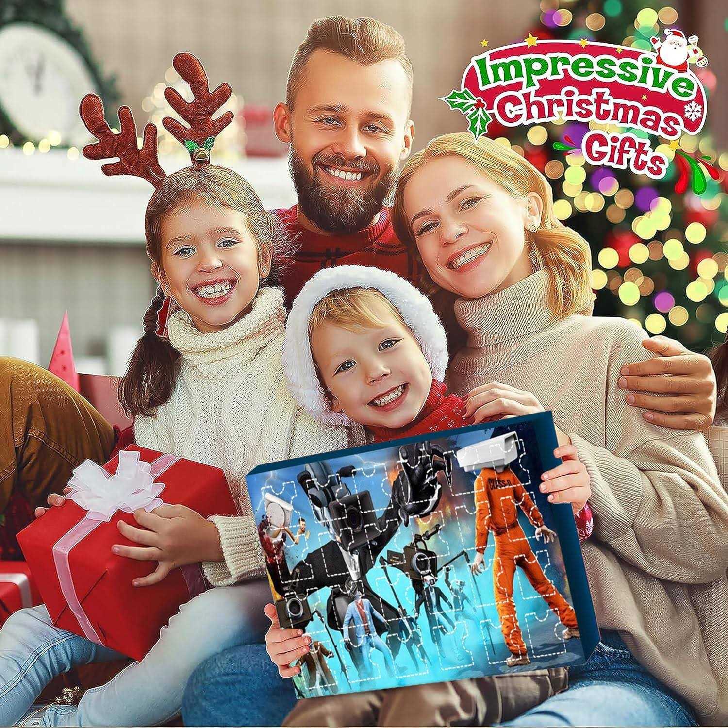 24 Days of Christmas Advent Calendar Box Kids Adult Christmas Countdown Calendar - Image 2