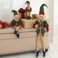 Posable Christmas Elf by Brylanehome