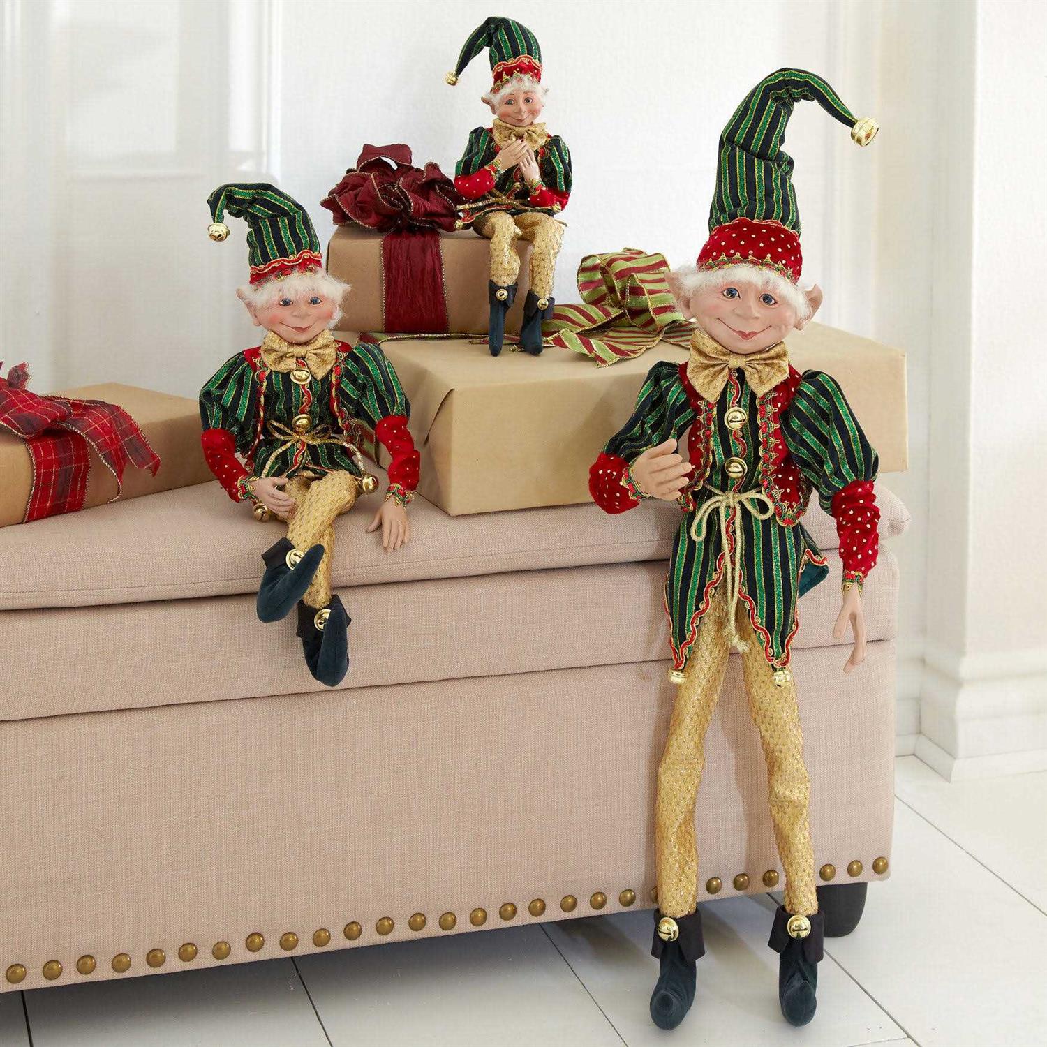 Posable Christmas Elf by Brylanehome
