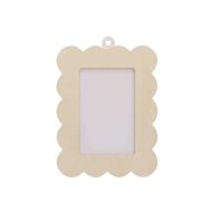 ArtMinds 4 x 6 Wooden Scalloped Frame