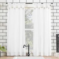 Archaeo Washed Cotton Twist Tab Curtain