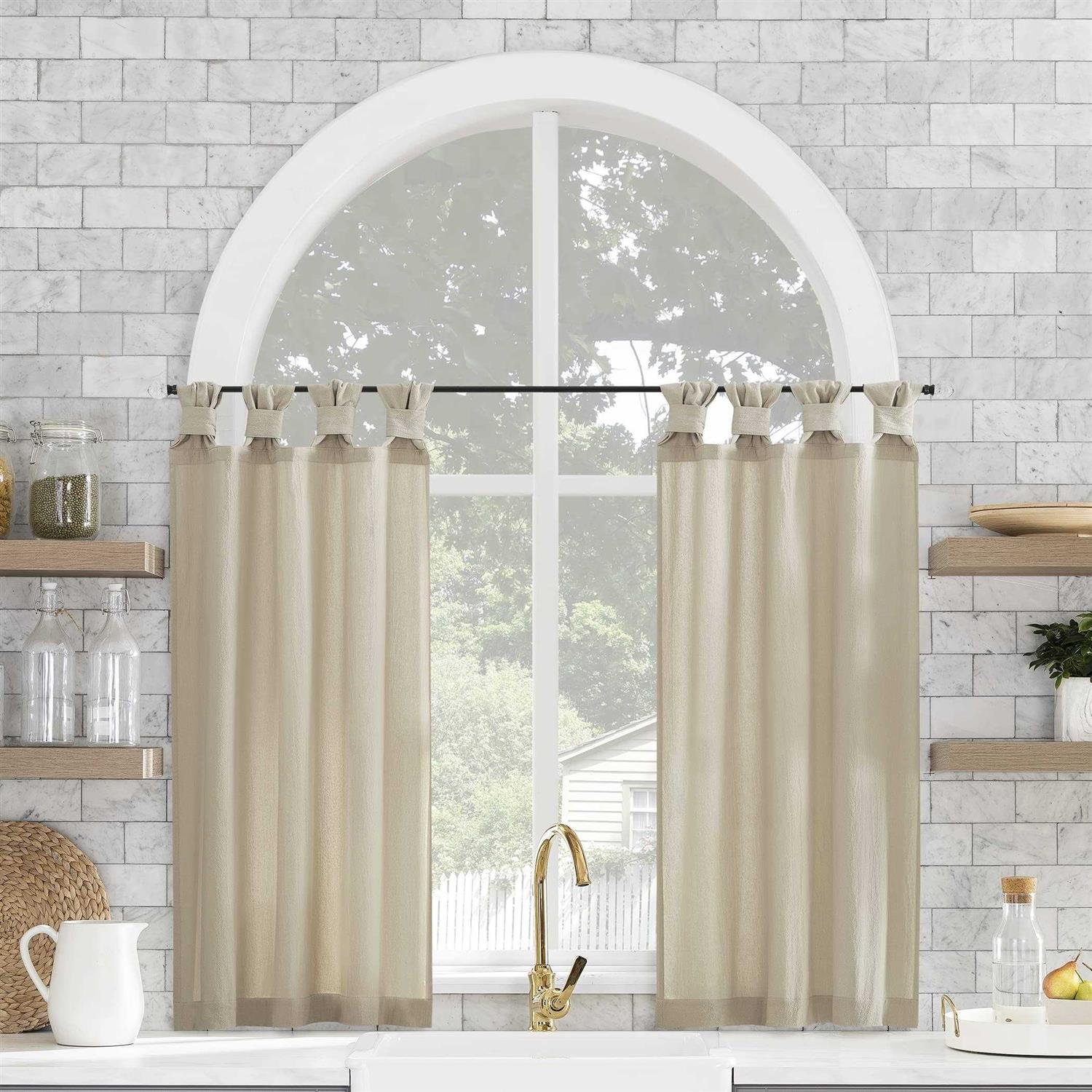Archaeo Washed Cotton Twist Tab Curtain