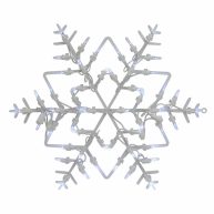 Northlight 18 LED Lighted Snowflake Christmas Window Silhouette Decoration
