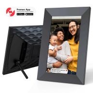 Onn Wi-Fi Digital Picture Frame Send Photos & Videos Instantly via the Free Frameo App