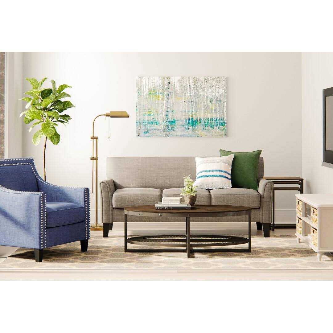 AllModern Edgar Square 100% Cotton Pillow Cover & Insert - Image 4