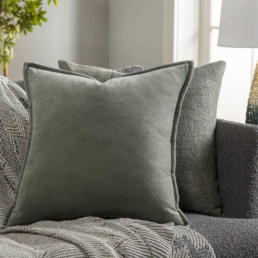 AllModern Edgar Square 100% Cotton Pillow Cover & Insert