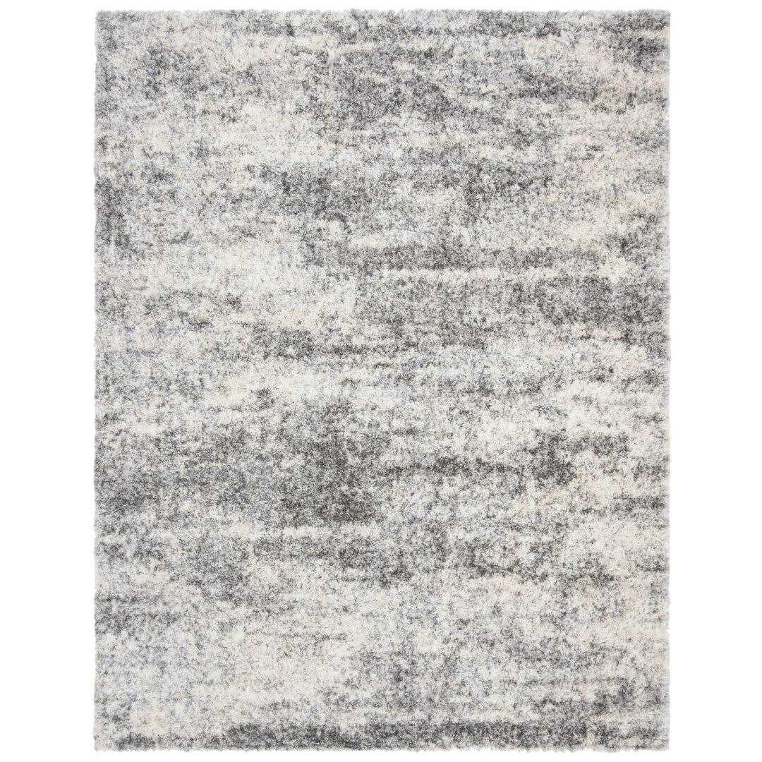 Rabia Gray/Cream Area Rug Wrought Studio Rug - Image 3